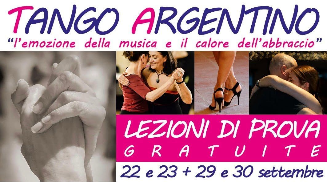Tango Argentino: lezioni promozionali gratuite