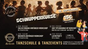 Tanz Schnupperkurs plus Latin Party im VIP Bereich inklusive Sekt