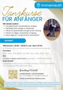 Tanzkurse für Anfänger:innen