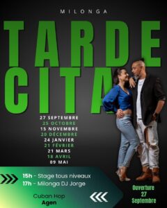 Tardecita – Stage & Milonga – Agen