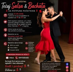 💃 Tečaj Salsa & Bachata za potpune početnike 💃