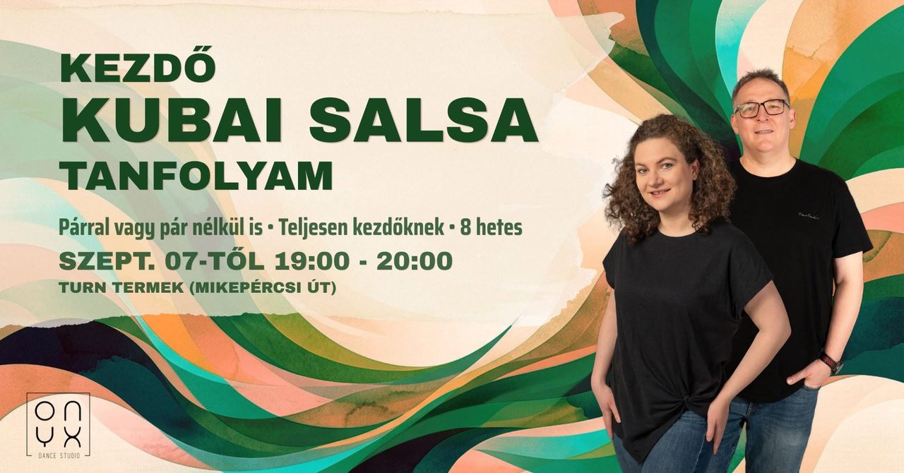 Teljesen kezdő kubai salsa | Hétfőnként