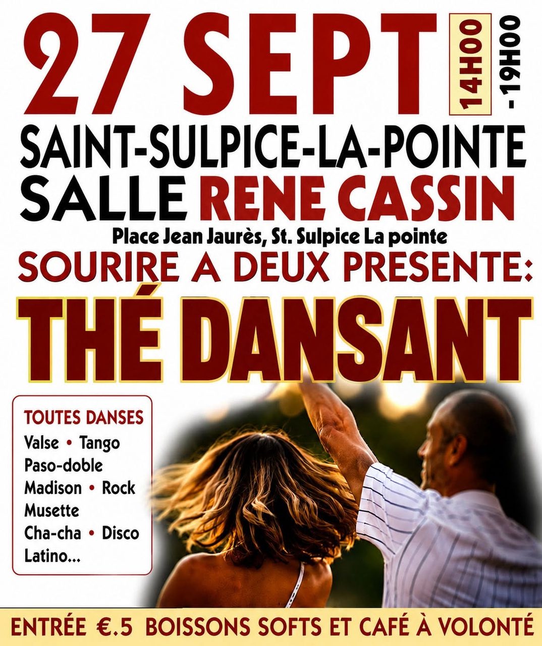 Thé Dansant de Saint-Sulpice-la-Pointe