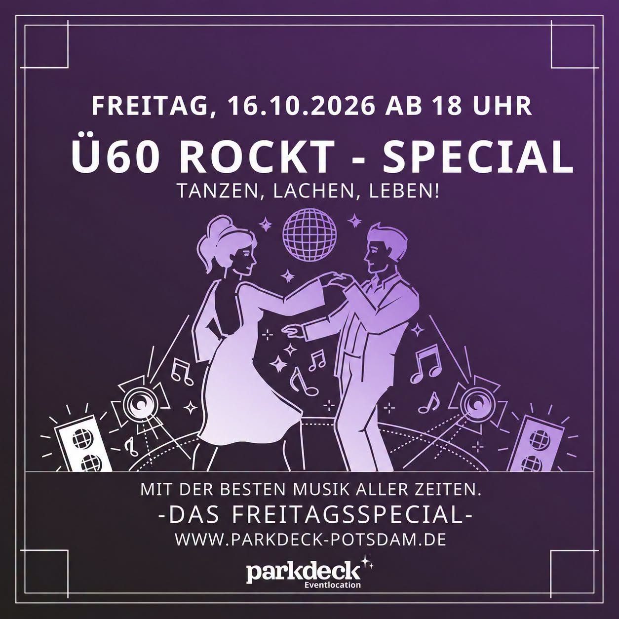 Ü60 ROCKT – SPECIAL – Tanzen, Lachen, Leben!