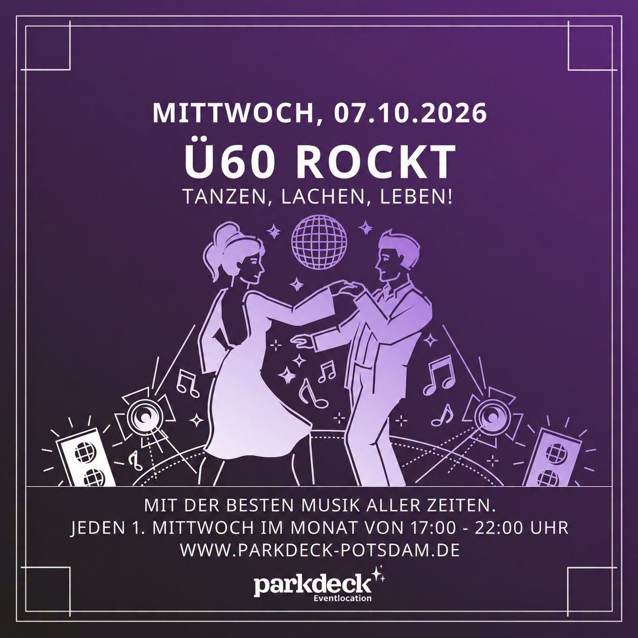 Ü60 ROCKT – Tanzen, Lachen, Leben!