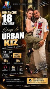 🔥 URBAN KIZ EXPERIENCE – DIMANCHE 18 OCTOBRE 🔥