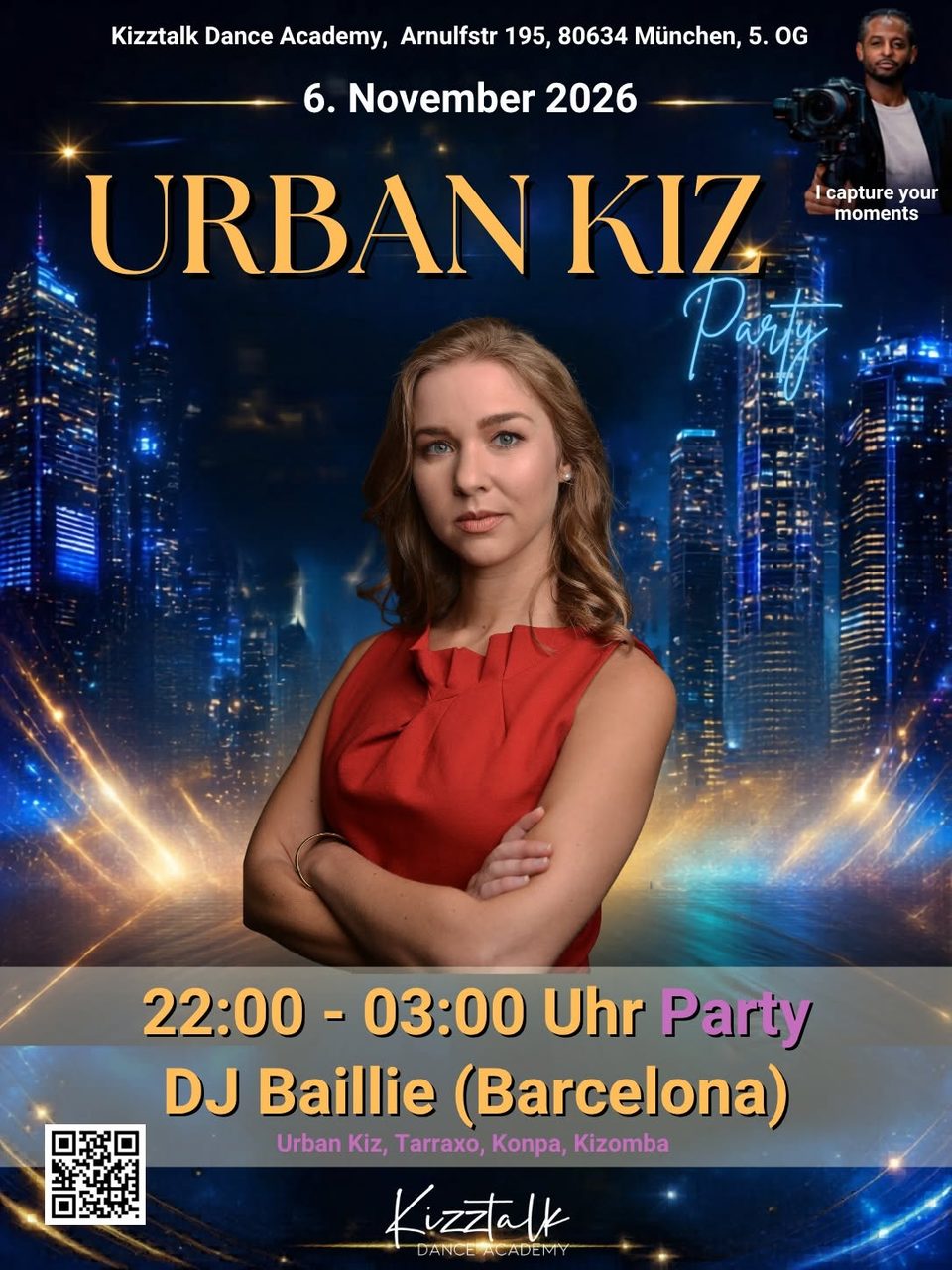 UrbanKiz Party @ Kizztalk mit DJ Baillie (Barcelona)