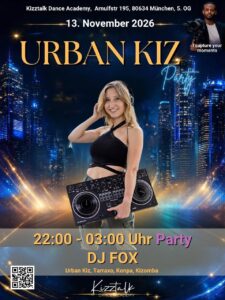 UrbanKiz Party @Kizztalk mit DJ Fox (Dresden)