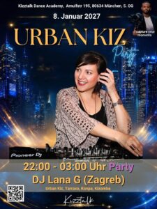 UrbanKizz Party @Kizztalk mit DJ Lana G (Zagreb)