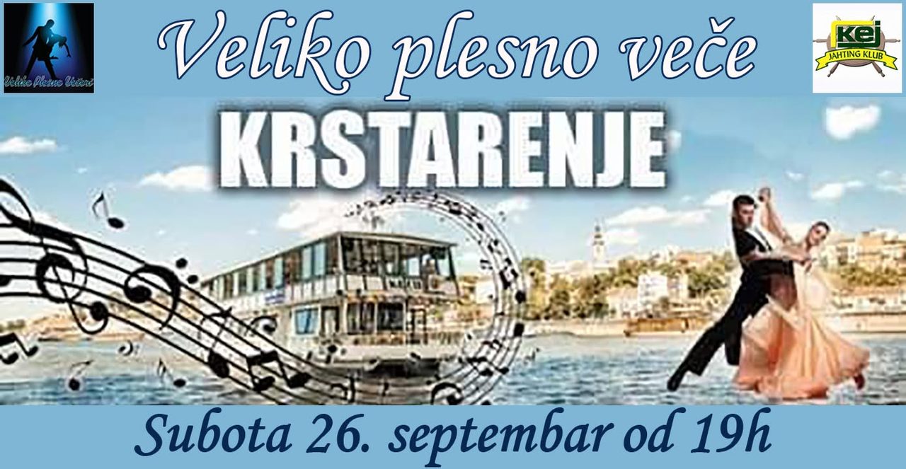 VELIKO PLESNO VEČE – KRSTARENJE