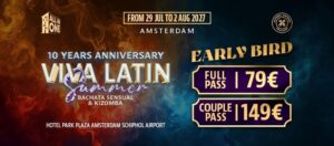 VIVA LATIN SUMMER 2027 – 10 YEAR ANNIVERSARY