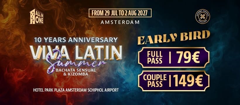 VIVA LATIN SUMMER 2027 – 10 YEAR ANNIVERSARY