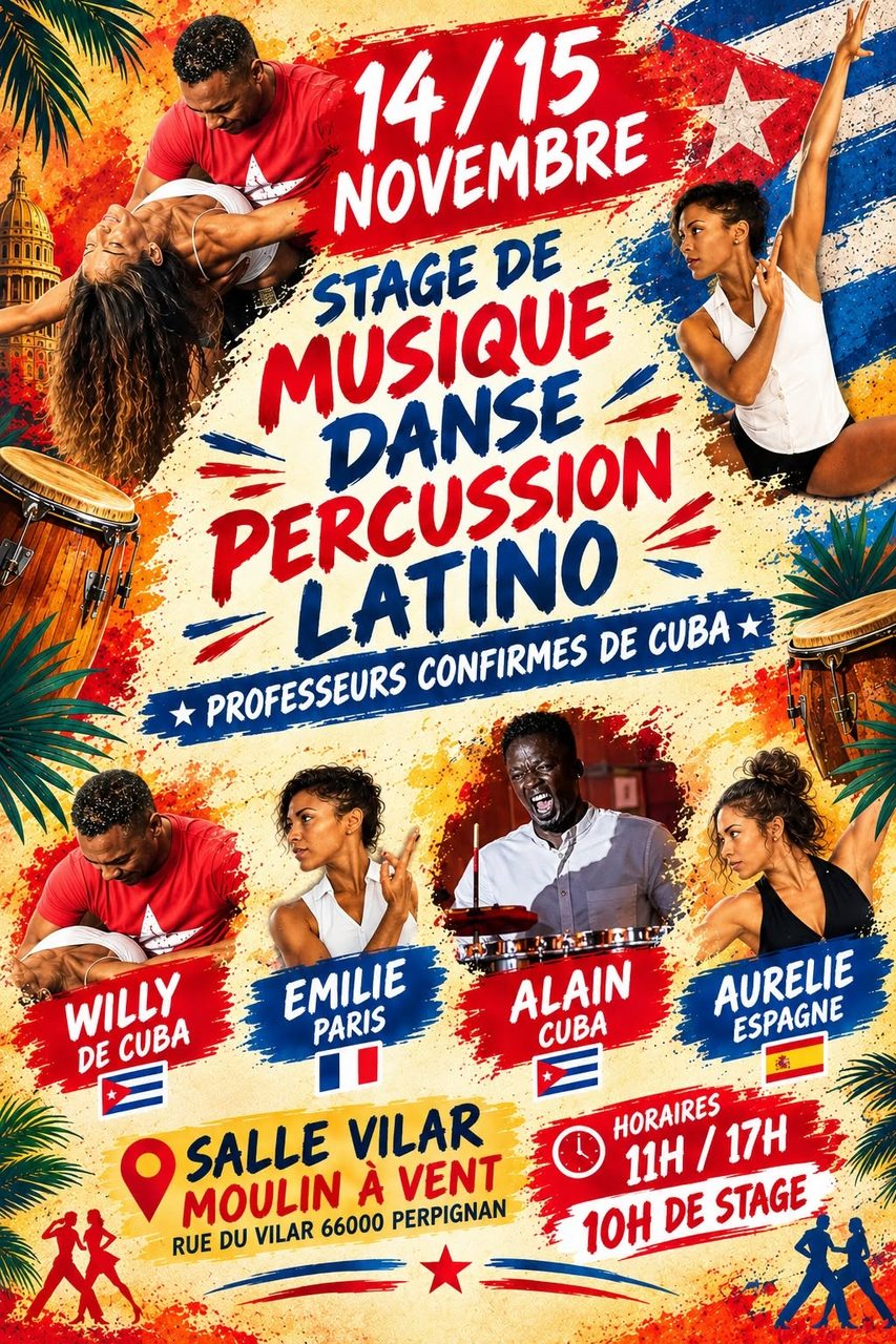 WEEK-END CUBANISMO (STAGES DANSE et MUSIQUE)