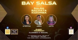 WEEKLY SALSA BACHATA KIZOMBA IN TORQUAY