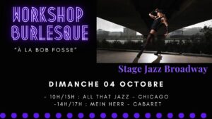 Workshops Burlesque « à la Bob Fosse »