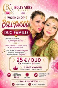 WORSHOP BOLLYWOOD DUO FAMILLE