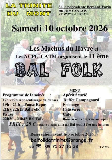 XI ème bal folk de La Trinité du Mont