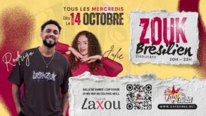 Zouk Brésilien débutant avec CAP DANSE à Nancy