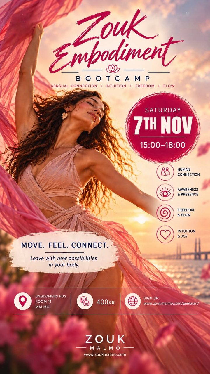 ZOUK Embodiment Bootcamp 7th Nov • The Art of Connection