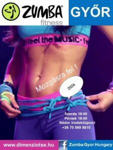 Zumba péntek 19:00 // október 16. ANETT // NÁDOR Irodaközpont