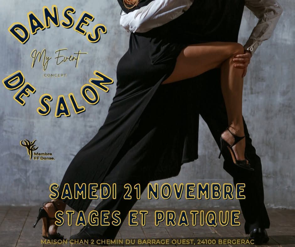 21/11 Stages et pratique Danses de Salon by My Event Concept