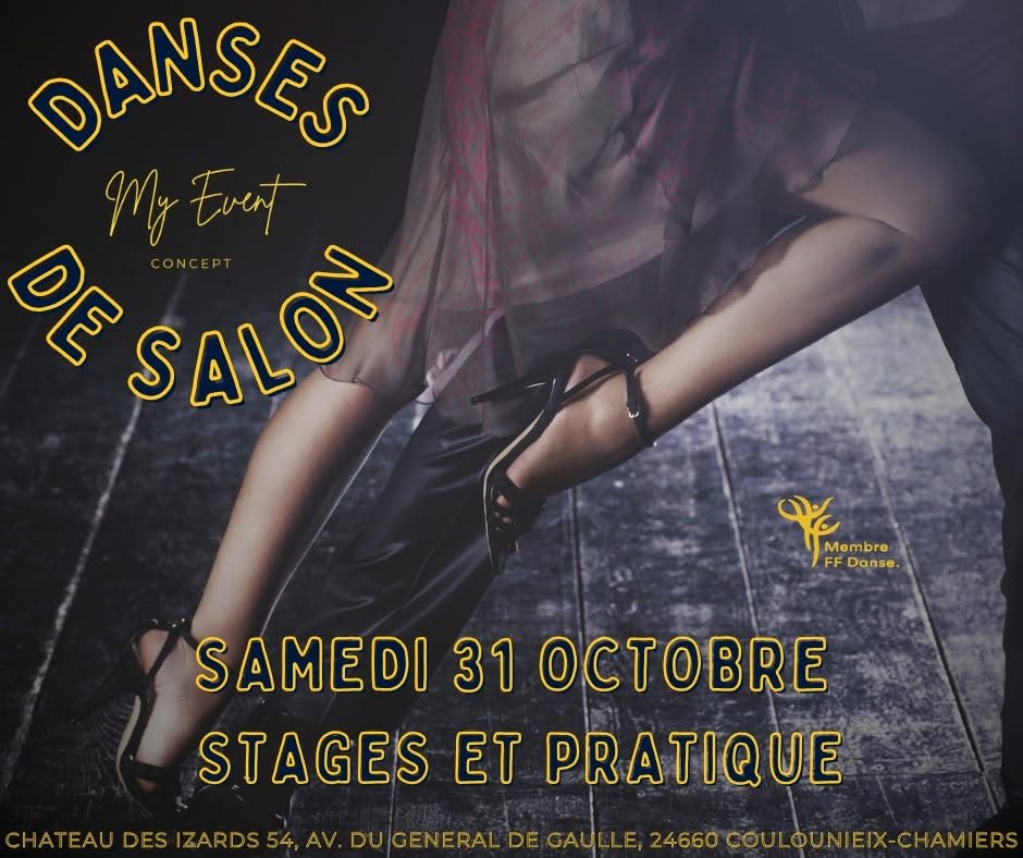 31/10 Stages de Rumba & Tango Européen et pratique danses de Salon by My Event Concept