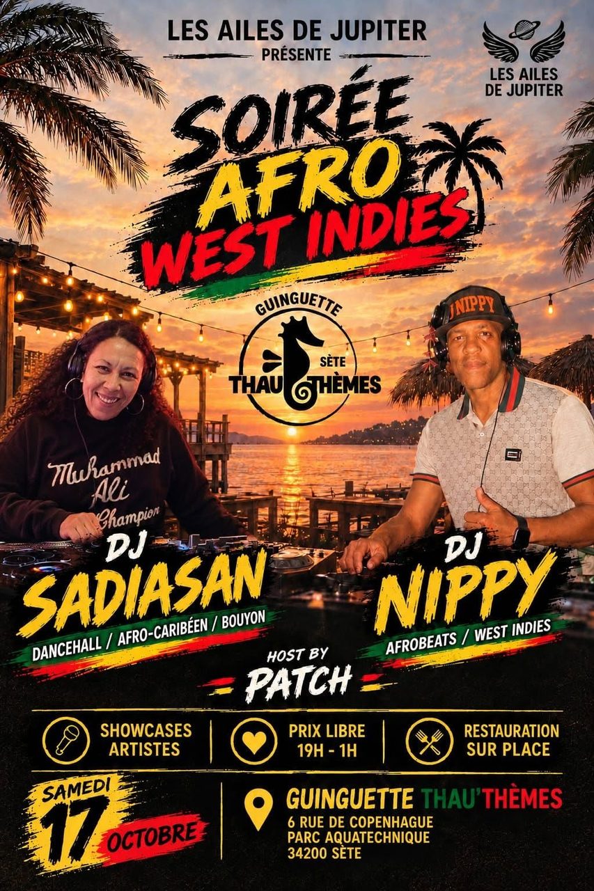 🔥 AFRO WEST INDIES 🔥 par LES AILES DE JUPITER