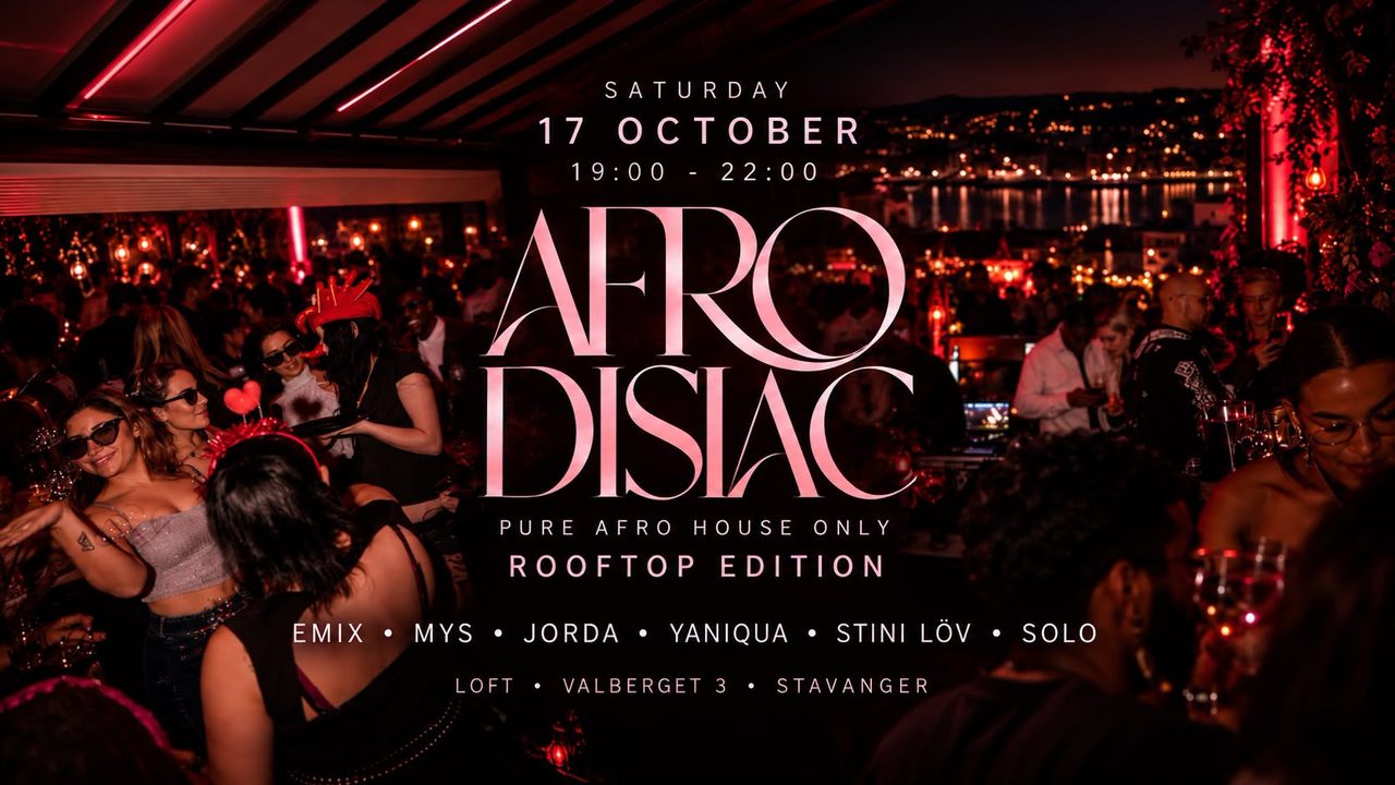 AFRODISIAC 🪩 ROOFTOP PARTY @ LOFT