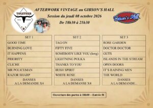 Afterwork danse country vintage au Gibson&rsquo;s Hall