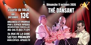 Alain Regnault et son orchestre à l&rsquo;Espace Apogée