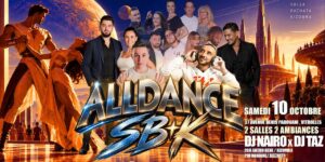 🌟 AllDance SB+K – 2 salles 2 ambiances-🌟 – SAMEDI 10 OCT