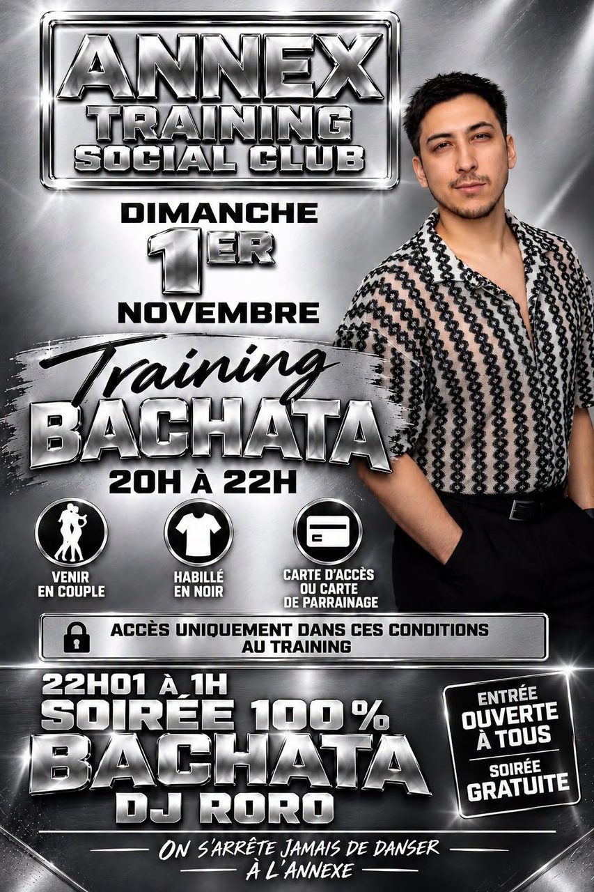 🔳ANNEX TRAINING SOCIAL CLUB🔳BACHATA🔳