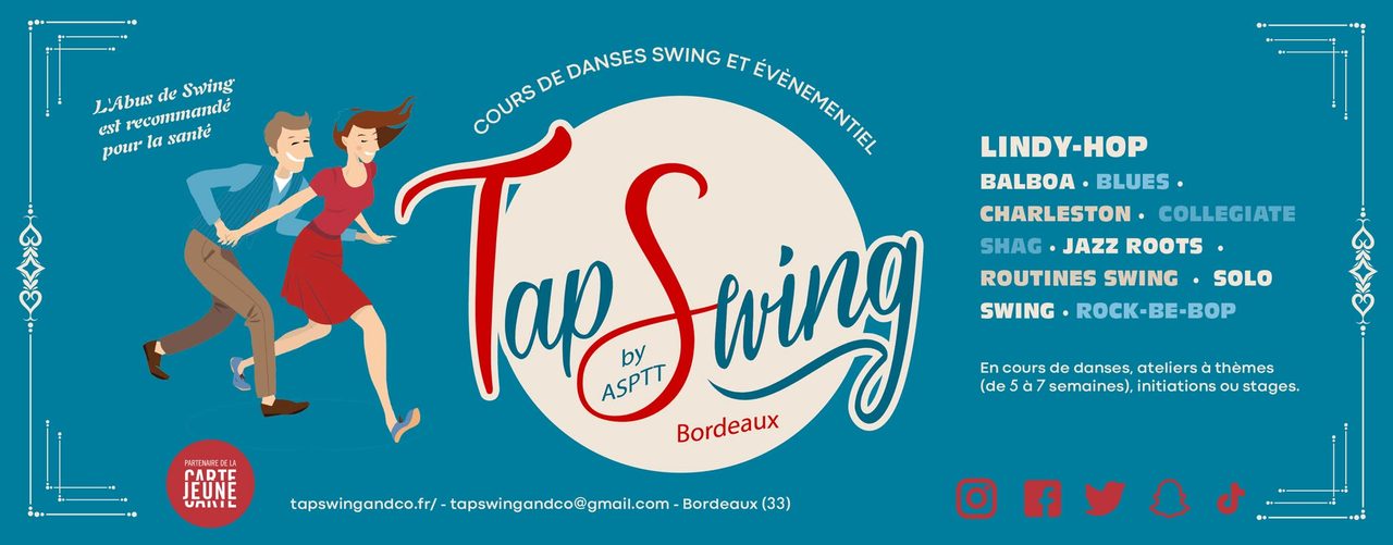 Atelier AIRSTEPS – Danse Swing – Bordeaux – Atelier Santé
