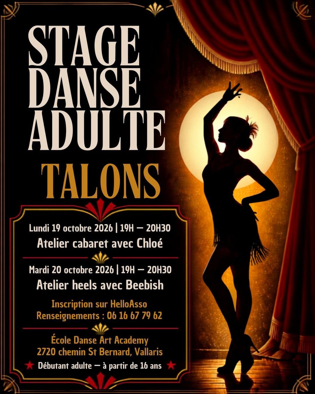 Atelier Talons heels et cabaret