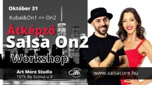 Átképző On2 Salsa (Kubai&On1=>On2) Workshop