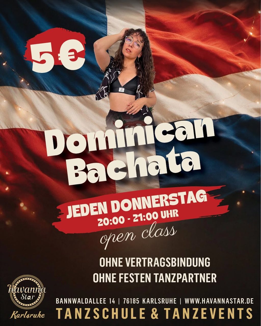 Bachata Dominicana Tanzstunde 5€