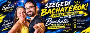 Bachata Masterclass Szeged – Középhaladó szint (Fiúknak szintlépés!)
