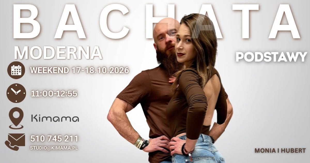 BACHATA MODERNA PODSTAWY |Intensywny Weekend 17-18.10.2026