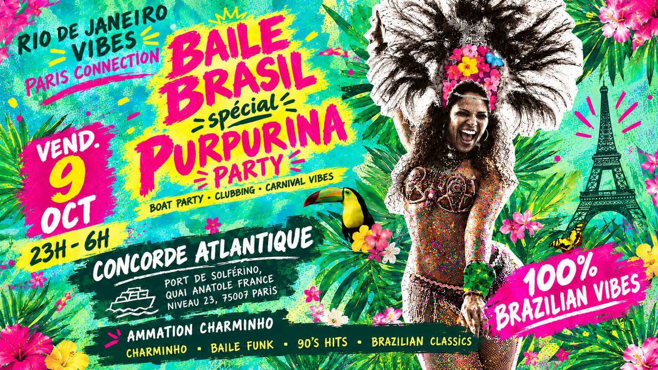 Baile Brasil Special Purpurina Party !