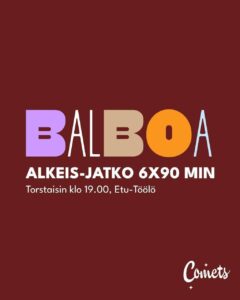 Balboa Alkeis-Jatko/Beginners-Improvers 6 x 90 min