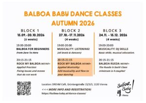 Balboa Improver Int/Int+ Classes: Applied Musicality