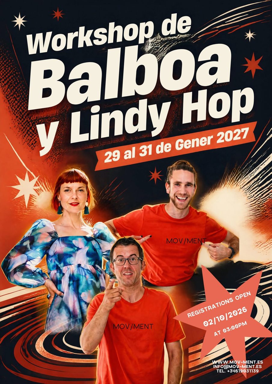 BALBOA & LINDY WORKSHOP KATJA Z., MARTI G. & ALBERT R.