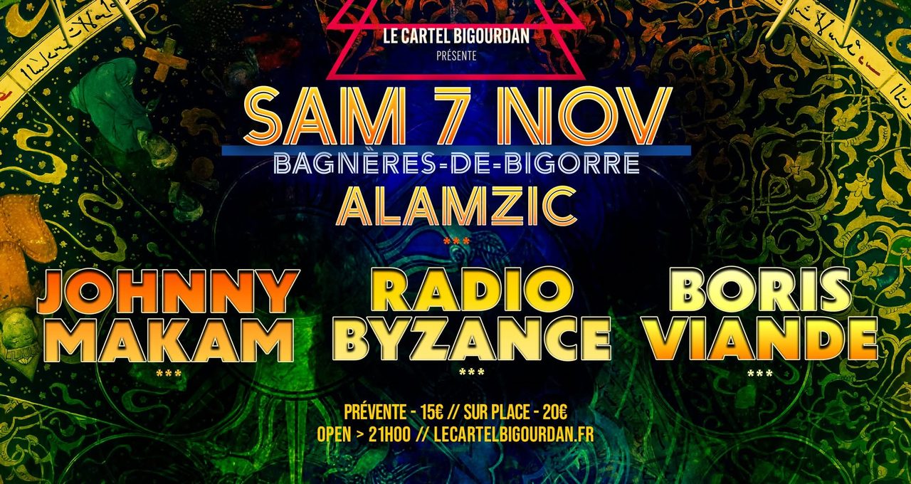 Balkan, electro & World : Johnny Makam – Radio Byzance – Boris Viande