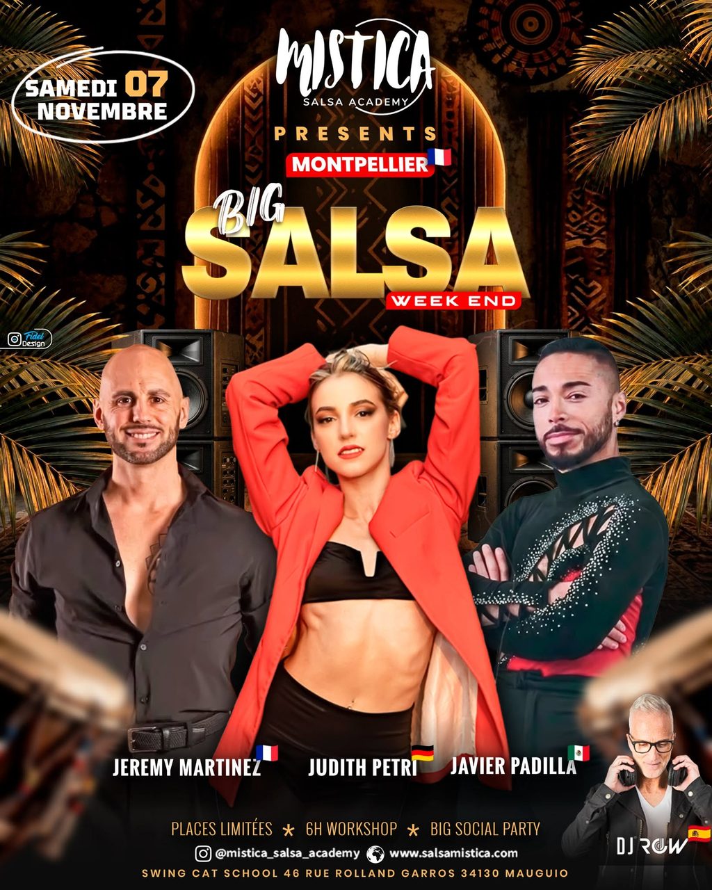 BIG SALSA WEEK-END #3 – STAGE DE SALSA – MISTICA