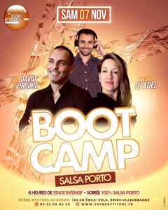 BOOTCAMP SALSA PORTO – SAMEDI 7 NOV – LYON