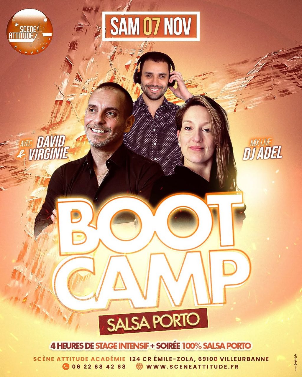 BOOTCAMP SALSA PORTO – SAMEDI 7 NOV – LYON