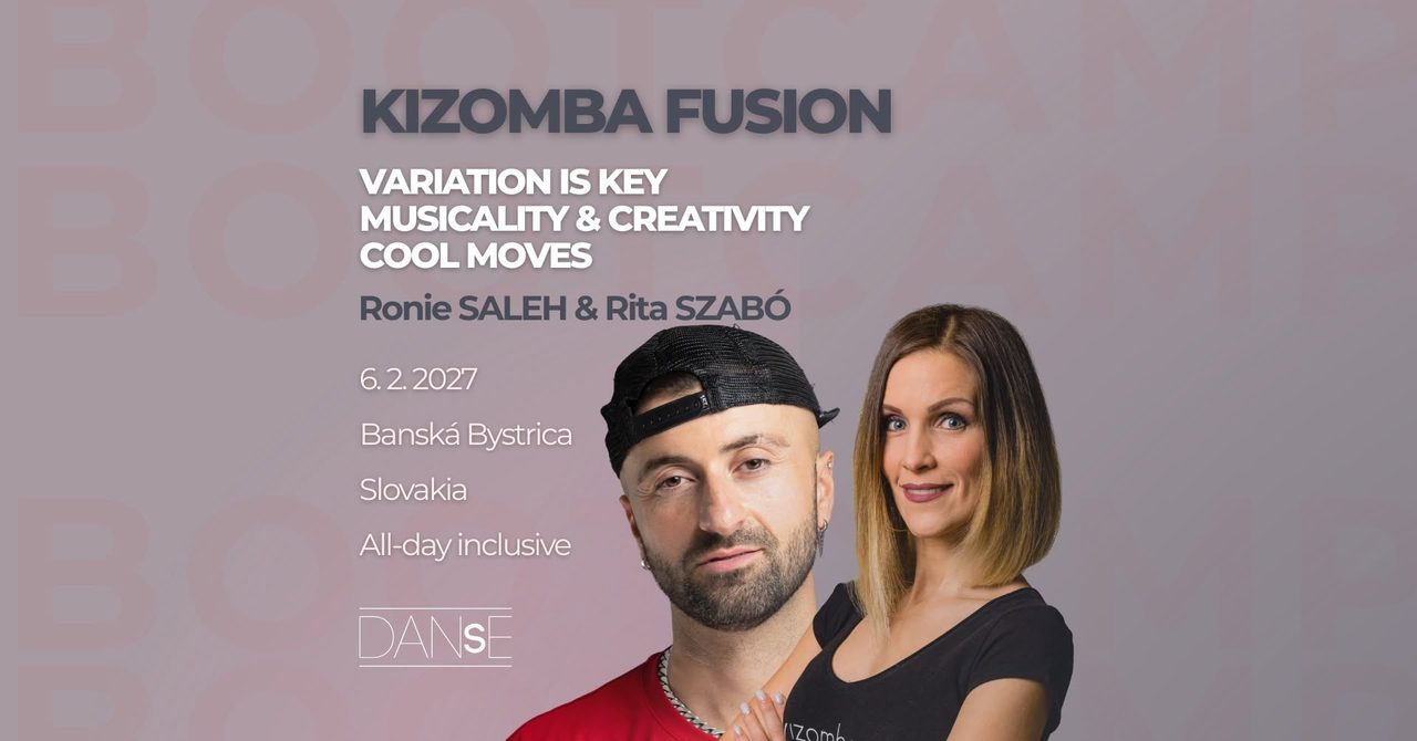 BOOTCAMP with Ronie SALEH & Rita SZABÓ /Kizomba fusion/