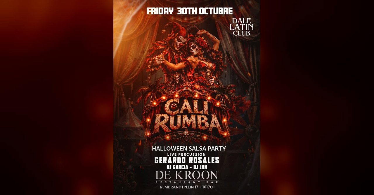CALI RUMBA · HALLOWEEN SALSA PARTY