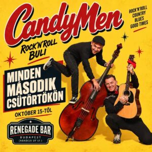 CandyMen Duo – Renegade Bar – Minden Második Csütörtökön