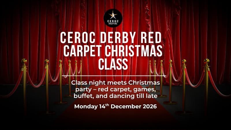 Ceroc Derby Red Carpet Christmas Class